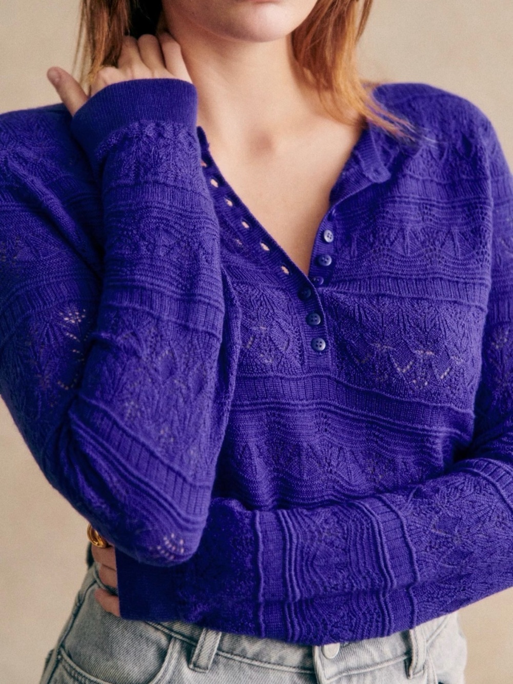 Sezane NWT Lyna Jumper